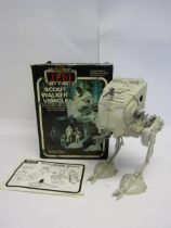 A vintage boxed Palitoy Star Wars Return Of If The Jedi Scout Walker Vehicle with instruction sheet,