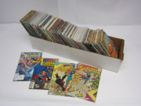 A collection of DC Superman and related comics including 'Superman' #'s 150, 338, 347, 354, 358,
