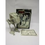A vintage boxed Palitoy Star Wars Return Of The Jedi Scout Walker Vehicle with instructions (tape