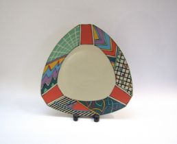 Rosenthal Studio Linie platter by Dorothy Hafner, 1980's, 36cm diameter