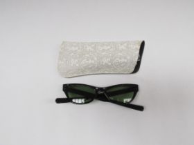 A pair of Ray-Ban Solette 'cats eye' sunglasses