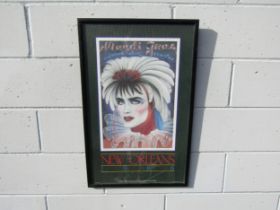 ANDREA MISTRETTA (XX) A framed and glazed 1986 Mardi Gras New Orleans limited edition poster, signed