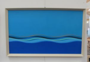 JAMIE ANDREWS (b.1963) 'Water Ripple' Acyrlic on board, framed. Signed and dated bottom right. Image