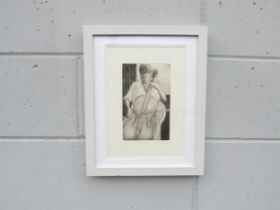 SHEILA OLINER (1930-2020) A framed limited edition etching titled “Naomi” signed by the artist and