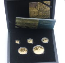 The 2020 Mayflower 400th Anniversary Gold Definitive Sovereign Proof Set, Hatton Garden limited