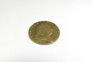 A George III 1796 gold Spade Guinea, 8.2g