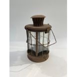 A WWI era 1917 dated trench lantern