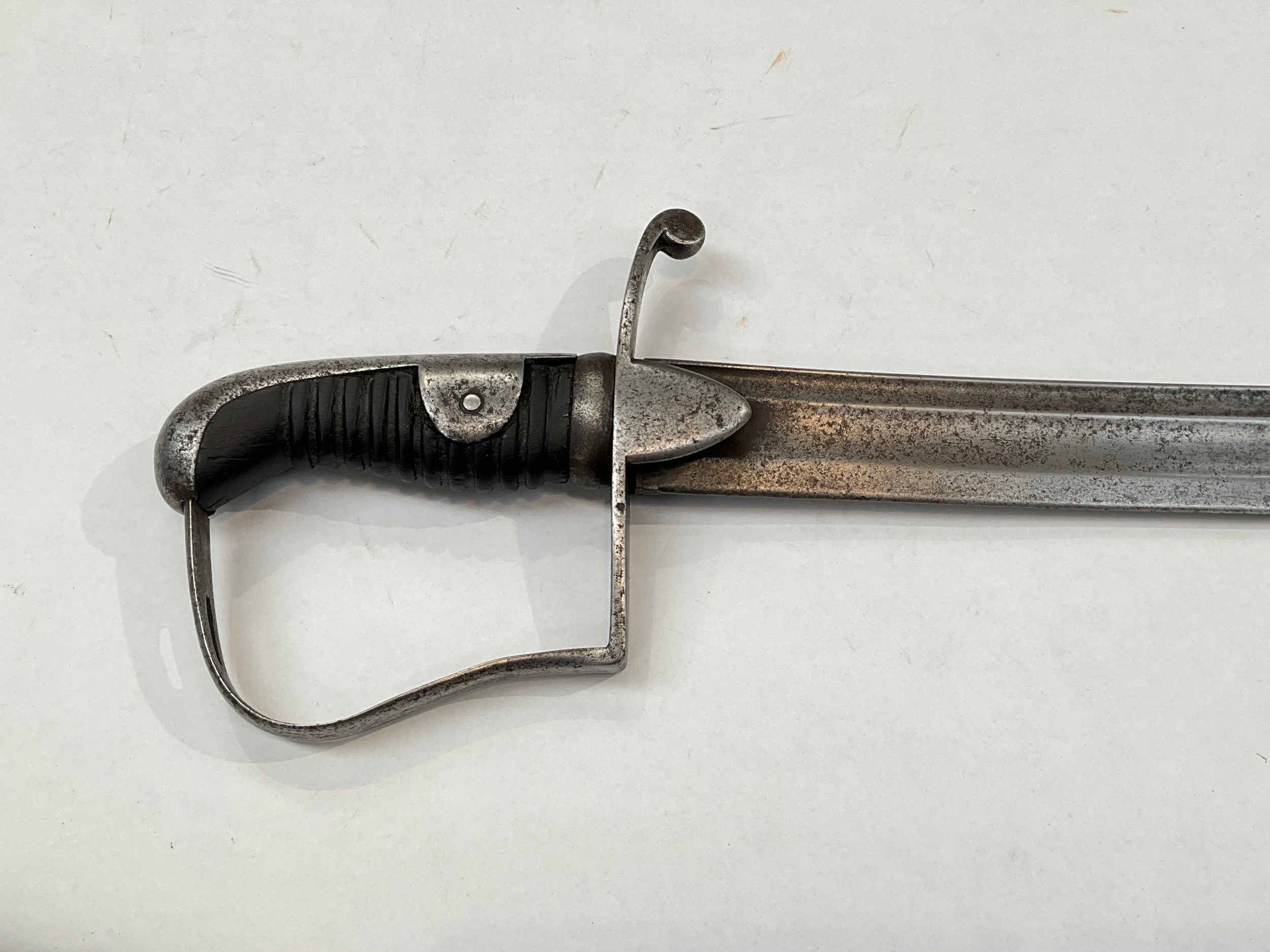 A scarce variation of the 1796 pattern light cavalry troopers' sword by Osborn & Gunby, the steel