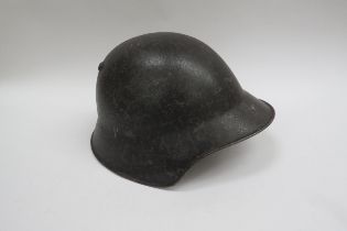 A Swiss Army M18/40 helmet