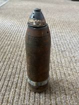 A WWI Austrian shell head, deactivated