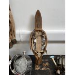 A pair of WWII British snow shoes