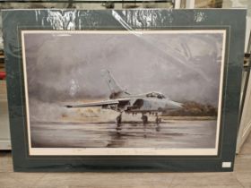 A Michael Rondot limited edition print of a Tornado, signed to margin, 35/200