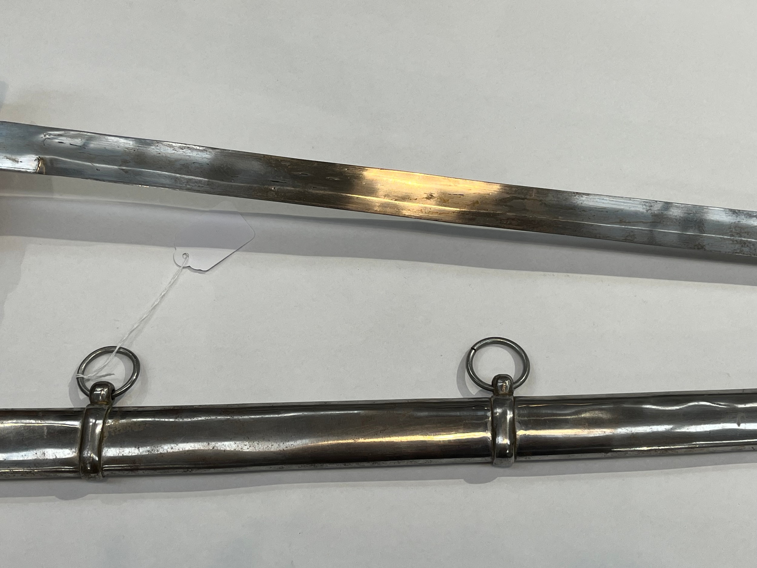 A reproduction Scottish broadsword, steel scabbard - Image 3 of 3