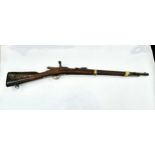 A Fusil Gras mle 1874 rifle, 11x59mmR Gras calibre, obsolete calibre. No license required