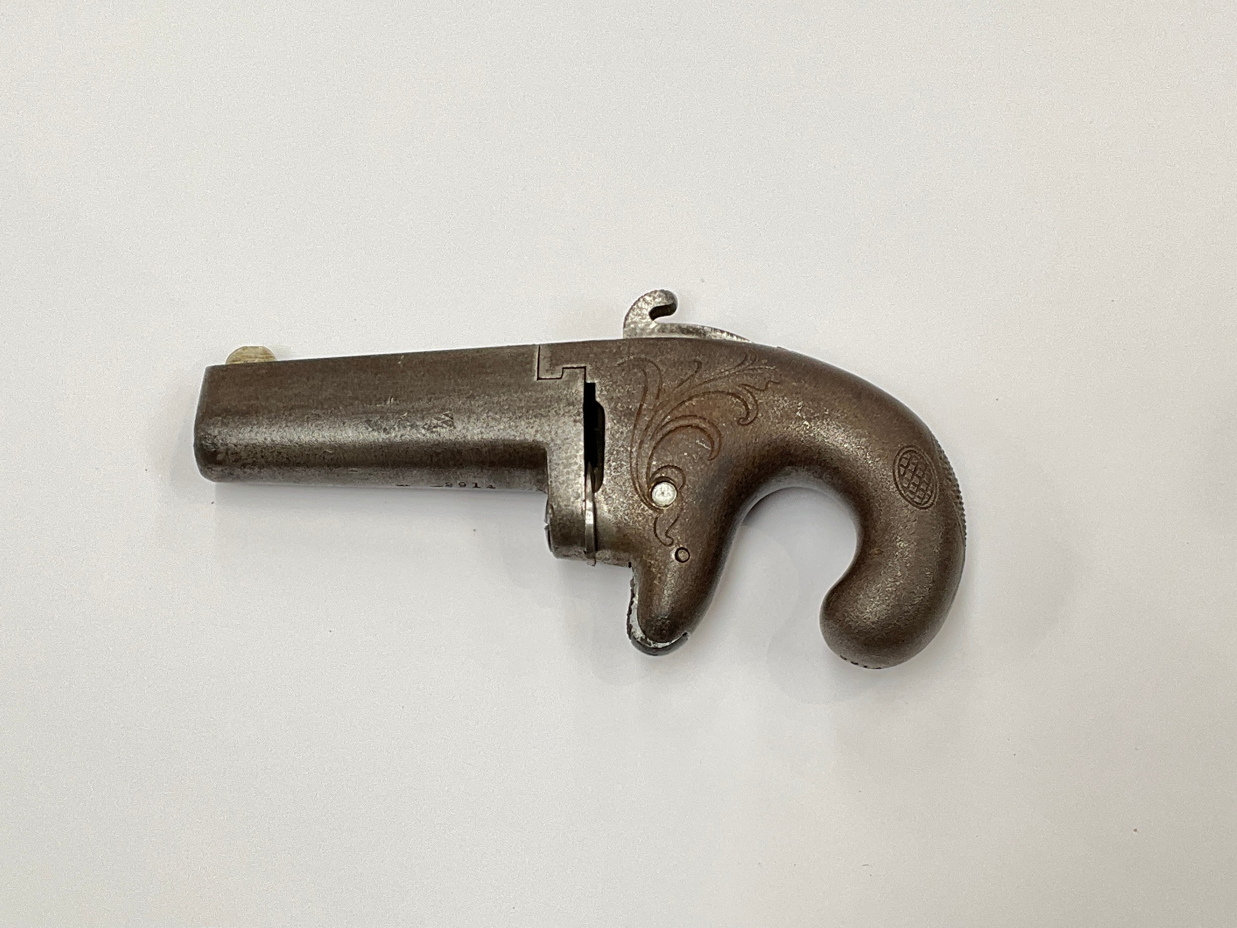 A Colt No. 1 Derringer in .41 rim fire cal, barrel flat marked Colts Pt. F.A. MFG. Co. Hartford - Image 2 of 4