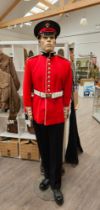 A mannequin dressed in Grenadier Guards parade uniform