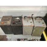 Two Vibratory Supply Units together with two AC power units (4)