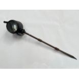A WWII British signalling lamp mounted on spike, thought to be MTB/MGB