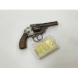 A circa 1890 Iver Johnson .32 cal pocket revolver, deactivated with current certificate. No