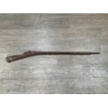 A Middle Eastern matchlock musket. No license required