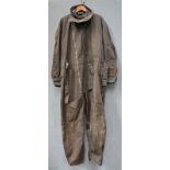 A WWII British RAF Air Ministry Sidcot flying suit 22C/779, size 7