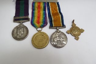 An Elizabeth II General Service Medal (GSM) with Cyprus clasp named to T/23288090 DVR J.R. LISH R.