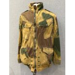 A post-war British Airborne Denison camouflage smock, size 2, full zip, the label marked ch.8405-