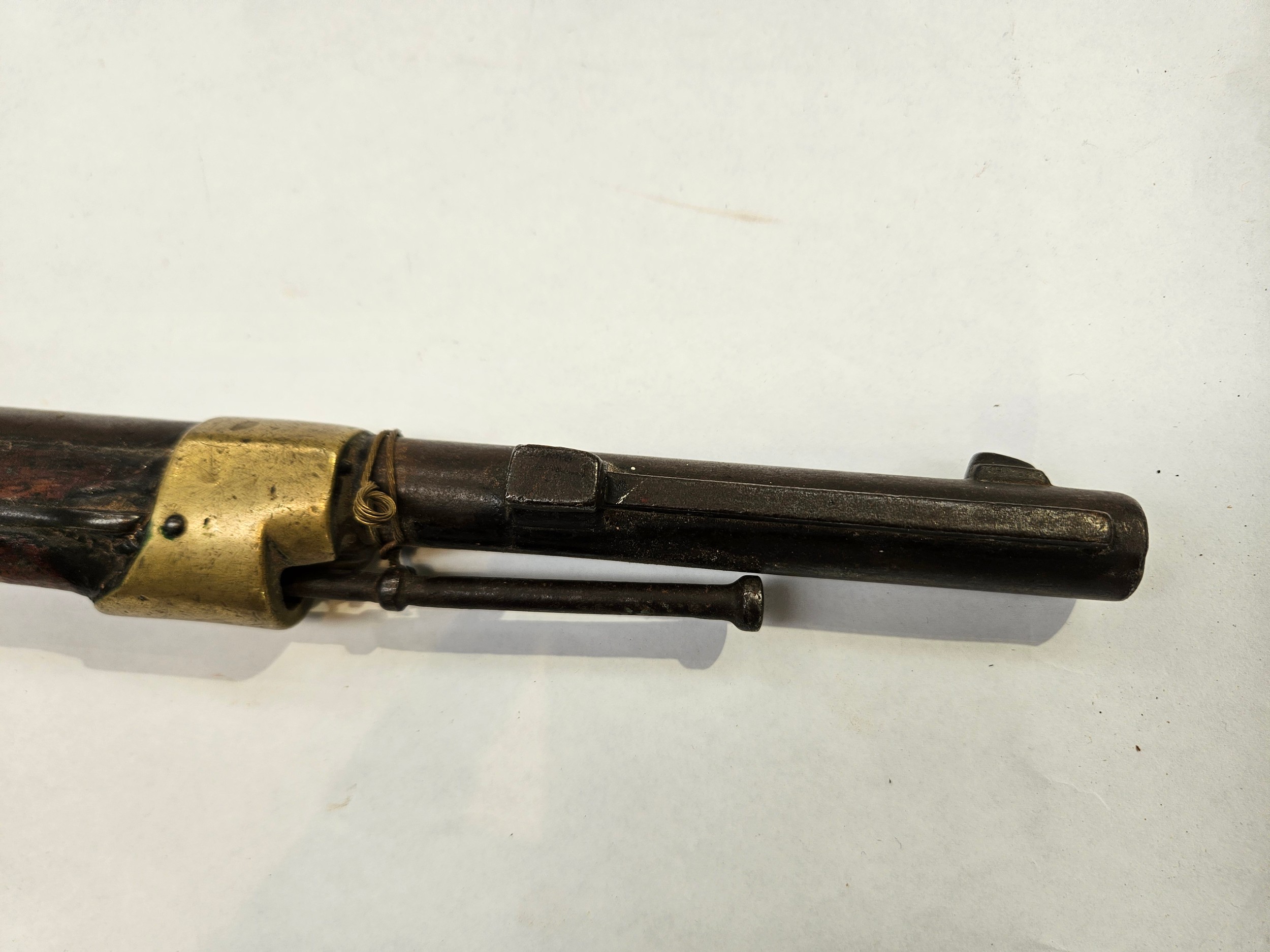 A Fusil Gras mle 1874 rifle, 11x59mmR Gras calibre, obsolete calibre. No license required - Image 5 of 8