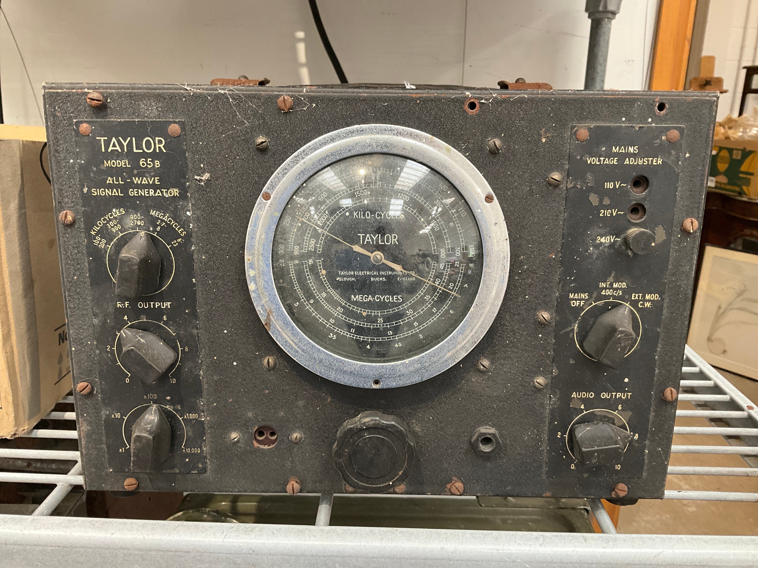 A Taylor All-Wave Signal Generator model 65B