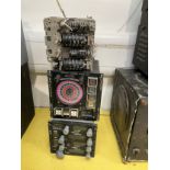 Two pieces of aircraft equipment: Decca Navigator Co. Detrac Position Fixing Unit and Bendix