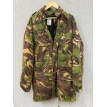 A Dutch army camouflage parka coat, circa 1990