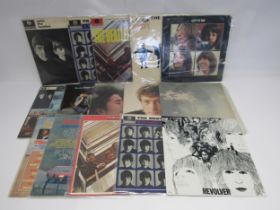 THE BEATLES: A collection of Beatles and related LPs to include 'Help!' (PMC 1255, vinyl G), 'With