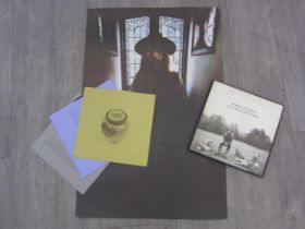 GEORGE HARRISON: 'All Things Must Pass' triple LP box set, complete with poster (Apple STCH 639,