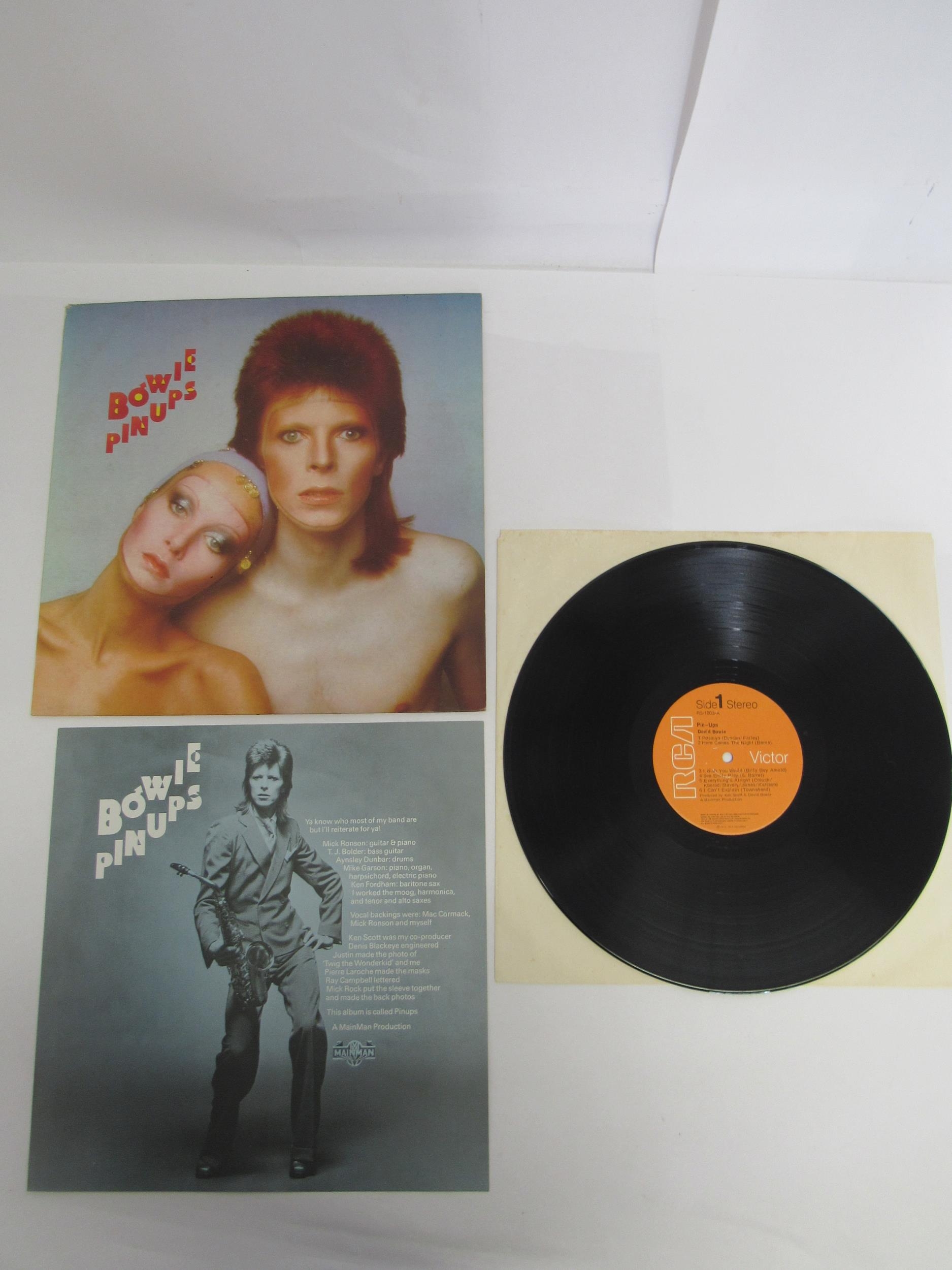 DAVID BOWIE: Four LPs to include 'The Rise And Fall Of Ziggy Stardust And The Spiders From Mars' - Image 3 of 4