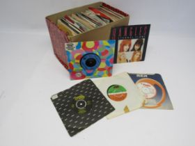 A collection of 1970s and 80s Rock and Pop 7" singles including The Stranglers, Jonathan Richman &