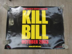'Kill Bill' (2003, d. Quentin Tarantino) advance UK quad (30" x 40") film poster and two 'Kill Bill: