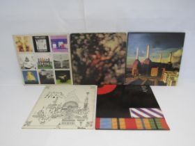 PINK FLOYD: Five LPs to include 'Obscured By Clouds' in textured sleeve with rounded corners (SHSP