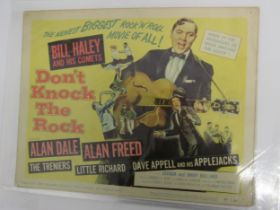 BILL HALEY: A folder containing a complete set of eight US cinema lobby cards for the film 'Don't