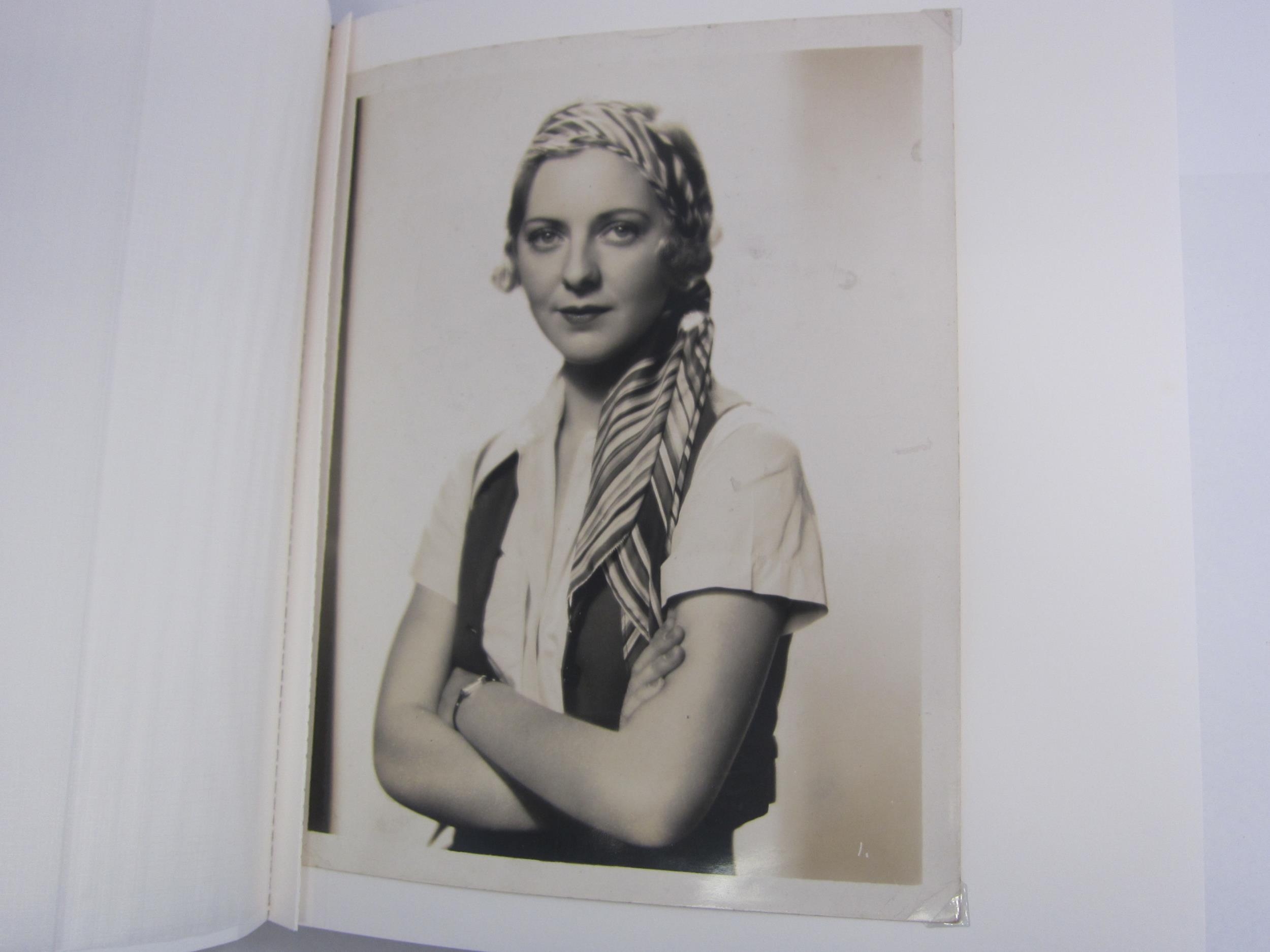 An album containing a collection of twenty-four 1930's 8" x 10" film star publicity photographs, - Image 11 of 24