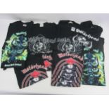 Twenty-four Motorhead tour t-shirts to include 'Bastards' (x6), 'Stone Deaf Forever!' (x9), 'Born to