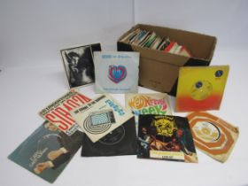 A collection of assorted Rock, Pop, Punk, New Wave and other 7" singles including The Undertones,