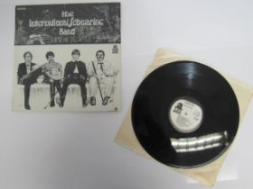 THE INTERNATIONAL SUBMARINE BAND: 'Safe At Home' LP featuring Gram Parsons (LHIS-12001, vinyl VG+,