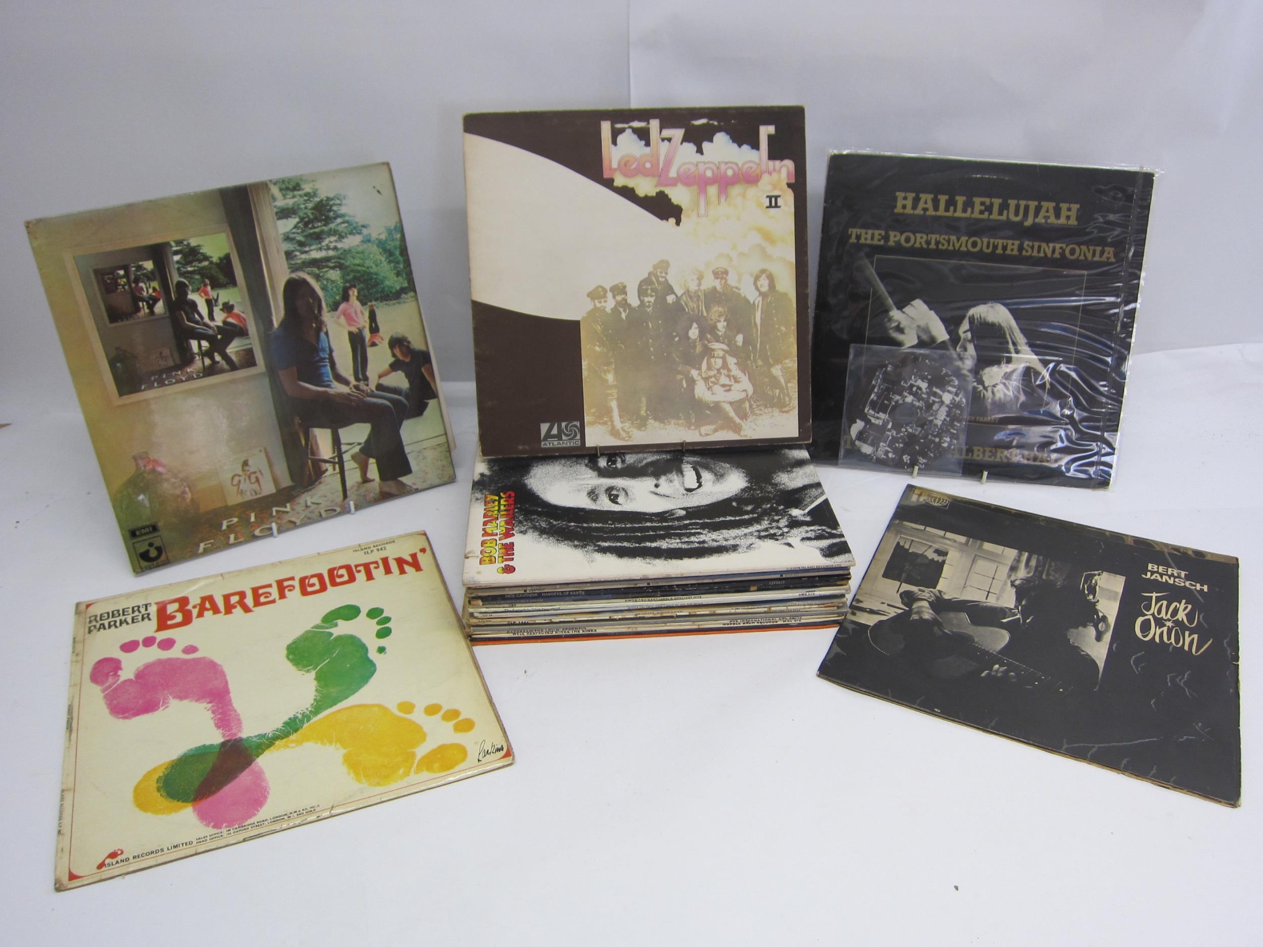Assorted Rock, Pop, Folk and other LPs including Led Zeppelin 'Led Zeppelin II' (5881988, plum