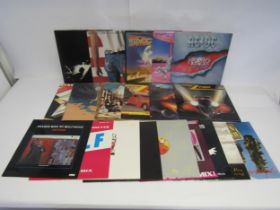 A collection of predominantly 1980s LPs and 12" singles to include 'Back To The Future - Music