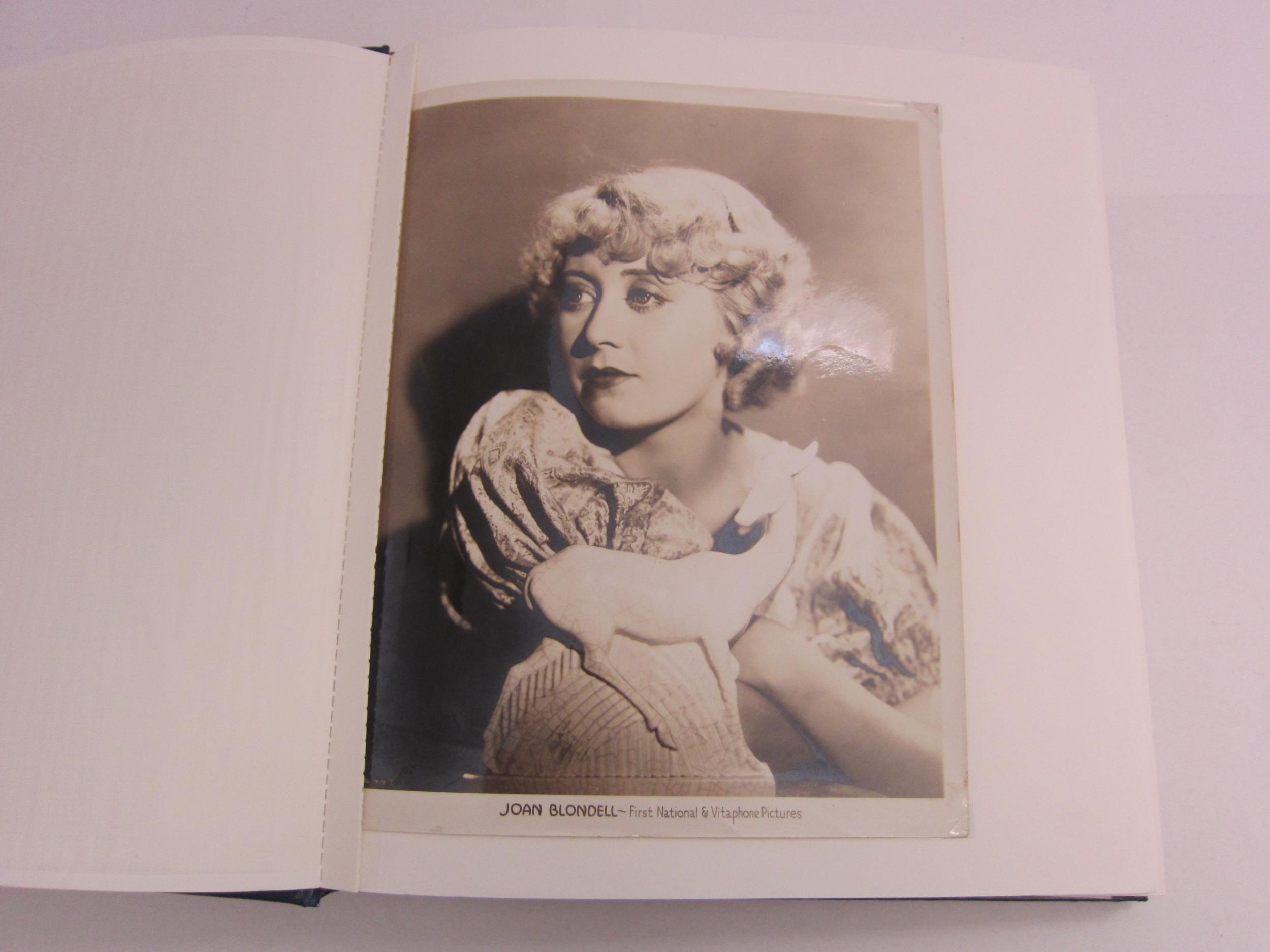 An album containing a collection of twenty-four 1930's 8" x 10" film star publicity photographs, - Image 2 of 24