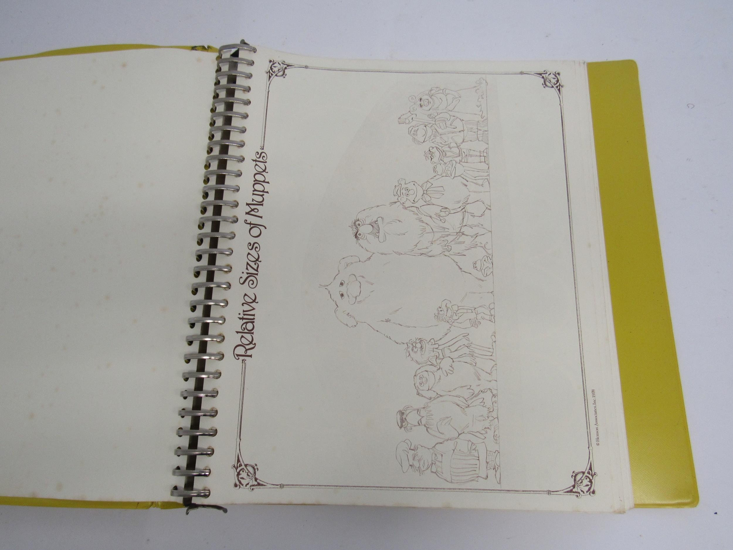 'The Muppet Show Style Book', book of style guides and character motifs for The Muppets, distributed - Image 3 of 9
