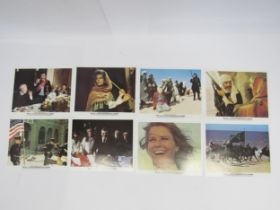 A set of eight 'The Wind And The Lion' (1974) cinema front of house lobby cards, each 8" x 10" (8)