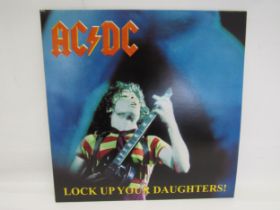 AC/DC: 'Lock Up Your Daughters!' LP, rare unofficial 2009 release of a 1977 concert in Stuttgart,