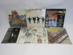 THE BEATLES: Five Beatles LPs to include 'Something New' German reissue (1C 062-04 600, vinyl and