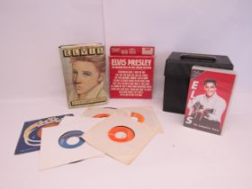 ELVIS PRESLEY: '20 Golden Hits In Full Color Sleeves' limited edition box set of ten 7" singles (